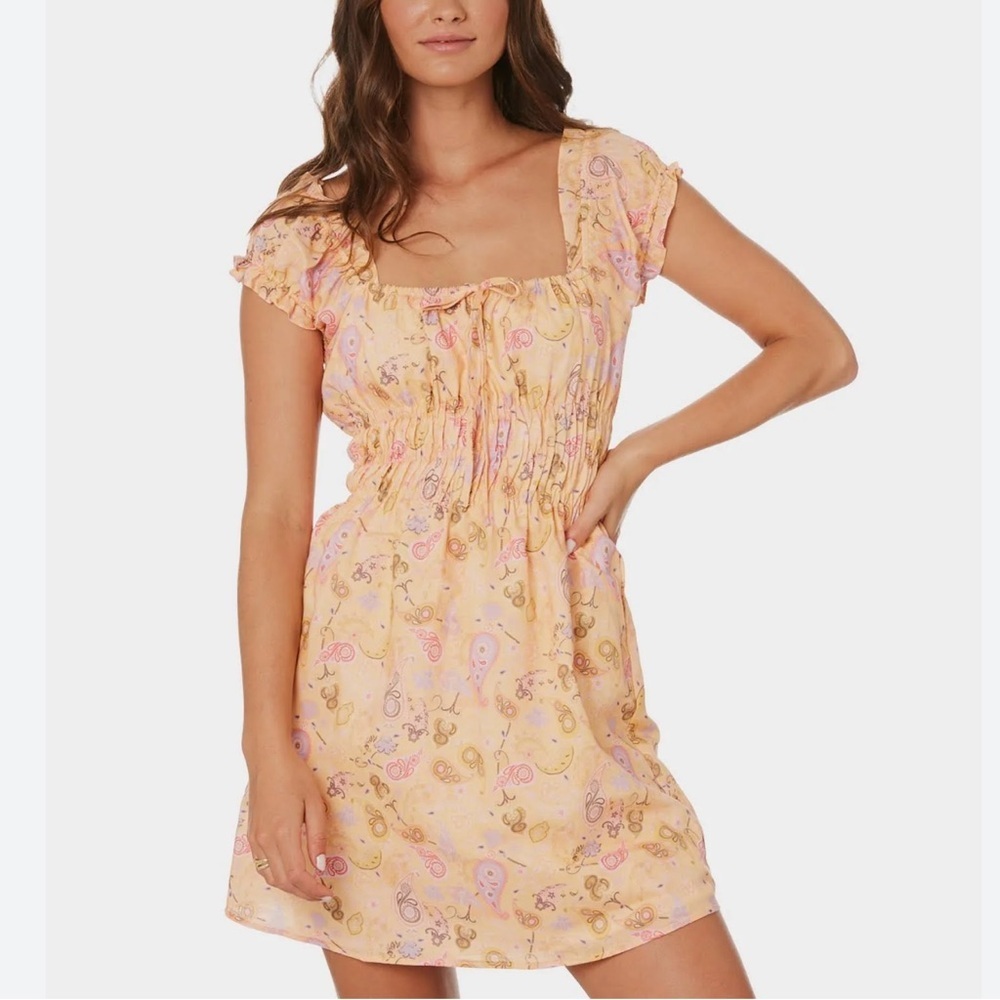 Charlie Holiday Marley Paisley Sleeveless Sundress Babydoll Coquette Fairy